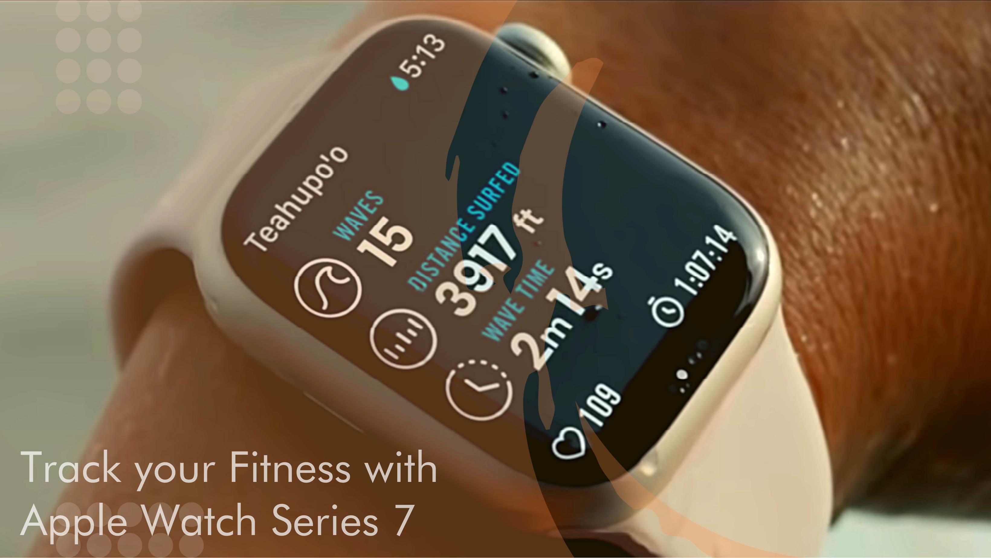 Track your fitness with Apple Watch Series 7