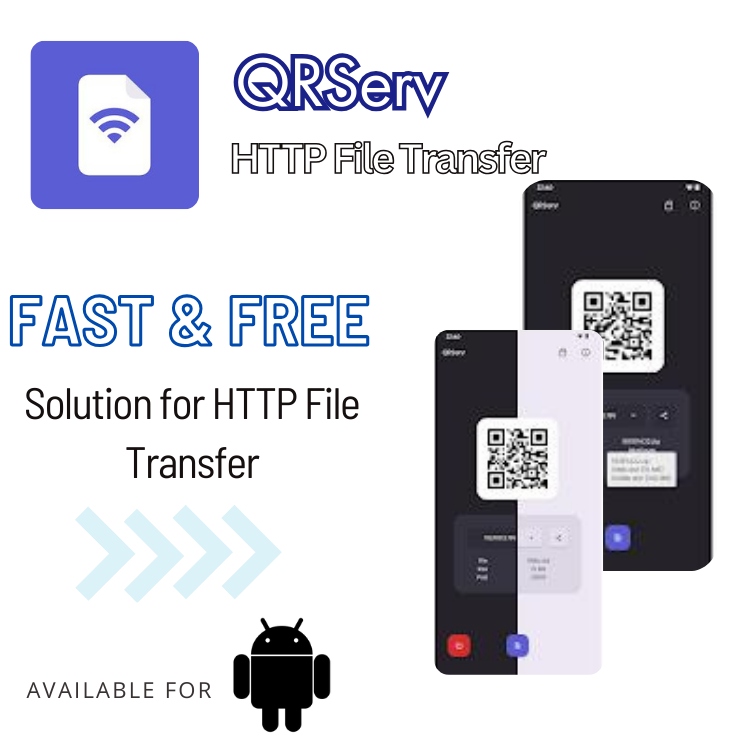 QRServ | Learn how to use QR codes for fast and easy file sharing.